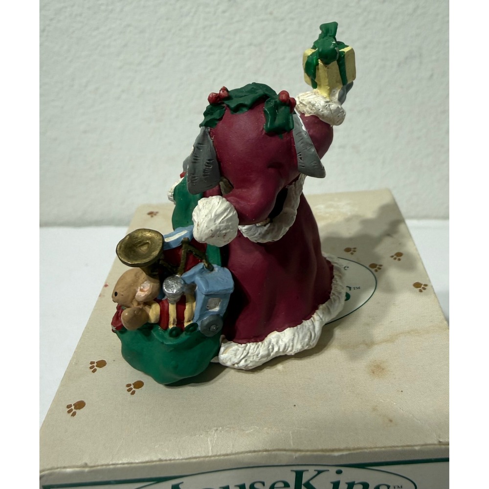 Midwest of Cannon Falls MouseKins Santa Mouse Gift Giver Figurine 12148-1 - Picture 5 of 8